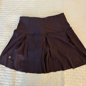 Lululemon Side Pleat Tennis Skirt